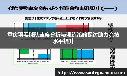 重庆羽毛球队速度分析与训练策略探讨助力竞技水平提升