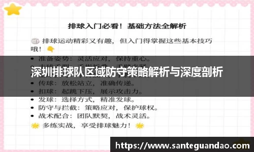 深圳排球队区域防守策略解析与深度剖析